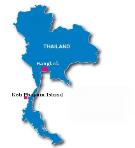 Ko Phayam Thailand island location map