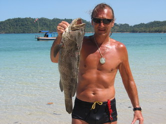 grouper fishing phayam